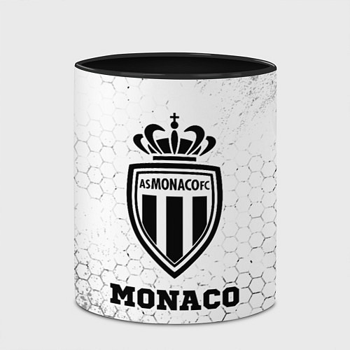 Кружка цветная Monaco sport на светлом фоне / 3D-Белый + черный – фото 2