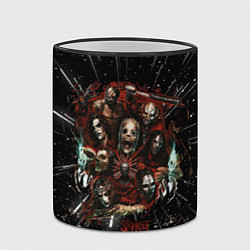 Кружка 3D Slipknot rock band, цвет: 3D-черный кант — фото 2