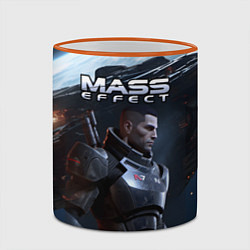 Кружка 3D Mass Effect game, цвет: 3D-оранжевый кант — фото 2