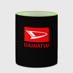 Кружка 3D Daihatsu, цвет: 3D-светло-зеленый кант — фото 2