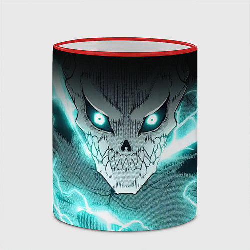 Кружка цветная Kaiju 8 / 3D-Красный кант – фото 2