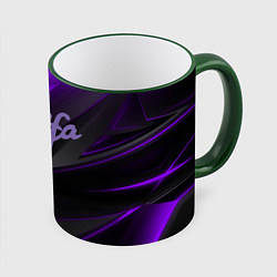 Кружка 3D Milfa milka style, цвет: 3D-зеленый кант