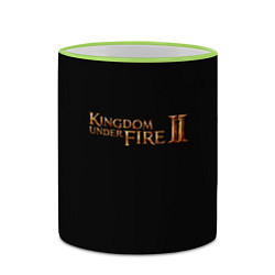 Кружка 3D Kingdom, цвет: 3D-светло-зеленый кант — фото 2