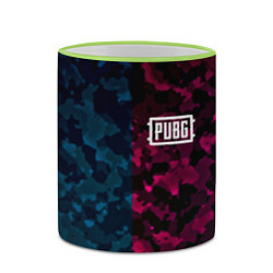 Кружка 3D PUBG camo texture, цвет: 3D-светло-зеленый кант — фото 2