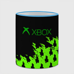 Кружка 3D Billie Eilish x Xbox, цвет: 3D-небесно-голубой кант — фото 2
