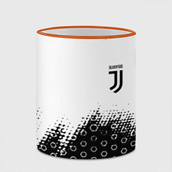 Кружка 3D Juventus sport steel, цвет: 3D-оранжевый кант — фото 2