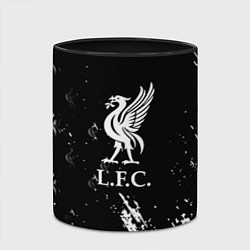 Кружка 3D Liverpool краски фк, цвет: 3D-белый + черный — фото 2