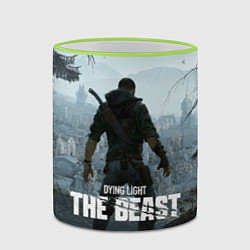 Кружка 3D Кайл Крейн Dying light the beast, цвет: 3D-светло-зеленый кант — фото 2