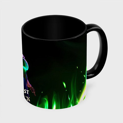 Кружка цветная Lady Geist Deadlock / 3D-Белый + черный – фото 1