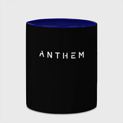 Кружка 3D Anthem bioware, цвет: 3D-белый + синий — фото 2