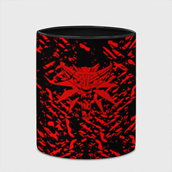 Кружка 3D Ведьмак краски, цвет: 3D-белый + черный — фото 2