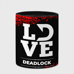 Кружка 3D Deadlock love классика, цвет: 3D-белый + черный — фото 2