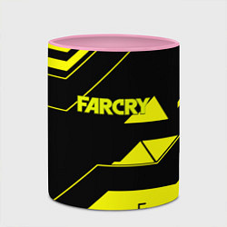 Кружка 3D Farcry geometry sport, цвет: 3D-белый + розовый — фото 2