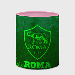 Кружка 3D Roma - green gradient, цвет: 3D-белый + розовый — фото 2