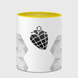 Кружка 3D Green Day white poly, цвет: 3D-белый + желтый — фото 2