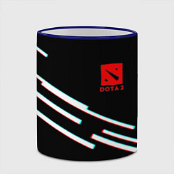 Кружка 3D DOTA2 lines, цвет: 3D-синий кант — фото 2
