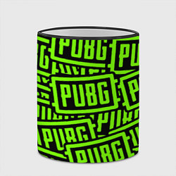 Кружка 3D PUBG pattern game, цвет: 3D-черный кант — фото 2