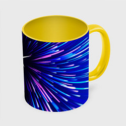 Кружка 3D Code Geass neon energy, цвет: 3D-белый + желтый