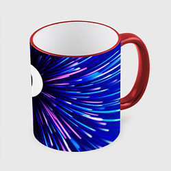 Кружка 3D Deadlock neon energy, цвет: 3D-красный кант