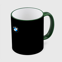 Кружка 3D BMW auto logo, цвет: 3D-зеленый кант