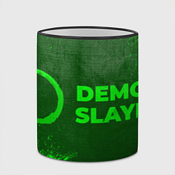 Кружка 3D Demon Slayer - green gradient по-горизонтали, цвет: 3D-черный кант — фото 2