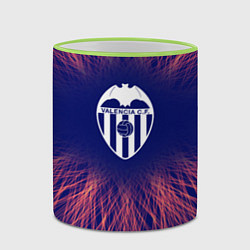 Кружка 3D Valencia red energy, цвет: 3D-светло-зеленый кант — фото 2