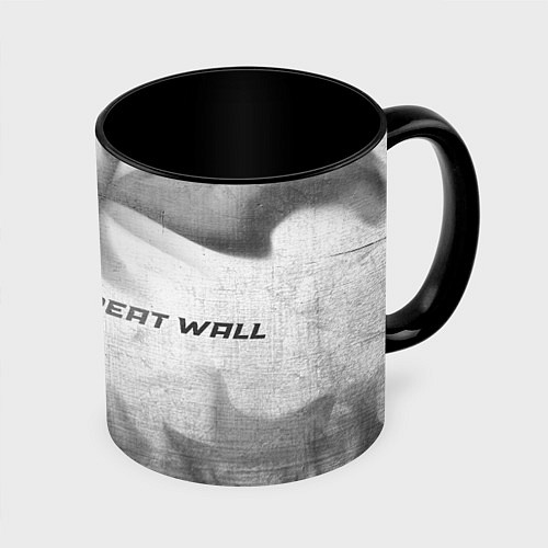 Кружка цветная Great Wall - white gradient по-горизонтали / 3D-Белый + черный – фото 1