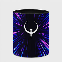 Кружка 3D Quake neon energy, цвет: 3D-белый + черный — фото 2