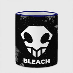Кружка 3D Снежный Bleach, цвет: 3D-синий кант — фото 2