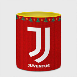 Кружка 3D Juventus new year, цвет: 3D-белый + желтый — фото 2