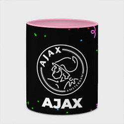 Кружка 3D Ajax конфети, цвет: 3D-белый + розовый — фото 2