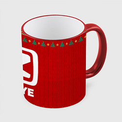 Кружка 3D Zotye new year, цвет: 3D-красный кант