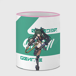 Кружка 3D Цинъи - ZZZ, цвет: 3D-розовый кант — фото 2