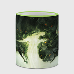 Кружка 3D Illustration Dragon Age Inquisition, цвет: 3D-светло-зеленый кант — фото 2