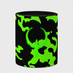 Кружка 3D Quake camo, цвет: 3D-белый + черный — фото 2