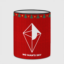 Кружка 3D No Mans Sky new year, цвет: 3D-черный кант — фото 2