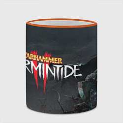 Кружка 3D Warhammer - Vermintide Chaos warrior, цвет: 3D-оранжевый кант — фото 2