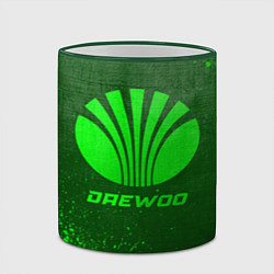 Кружка 3D Daewoo - green gradient, цвет: 3D-зеленый кант — фото 2