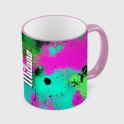 Кружка 3D Color impression - abstraction, цвет: 3D-розовый кант