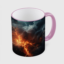 Кружка 3D Stronghold сrusader небесная мощь, цвет: 3D-розовый кант