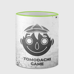 Кружка 3D Tomodachi Game - white gradient, цвет: 3D-светло-зеленый кант — фото 2