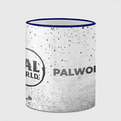 Кружка 3D Palworld - white gradient по-горизонтали, цвет: 3D-синий кант — фото 2