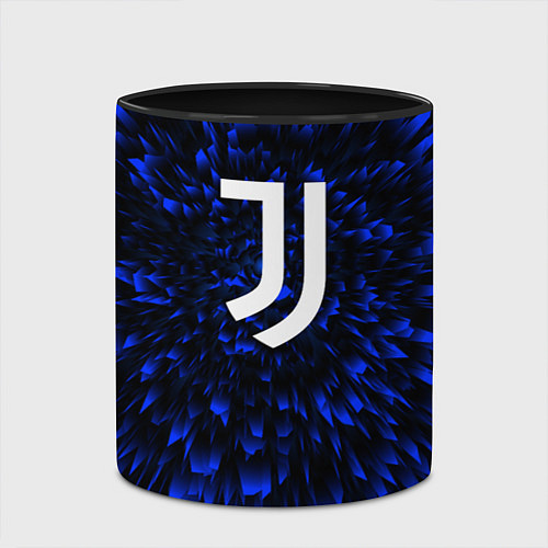 Кружка цветная Juventus blue energy / 3D-Белый + черный – фото 2