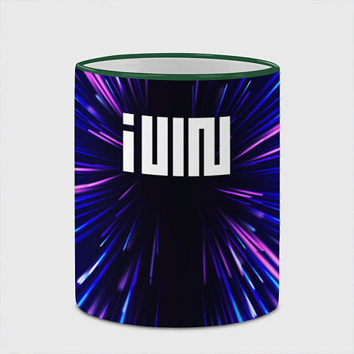 Кружка цветная Gidle neon energy / 3D-Зеленый кант – фото 2
