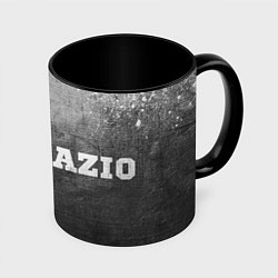 Кружка 3D Lazio - grey gradient по-горизонтали, цвет: 3D-белый + черный