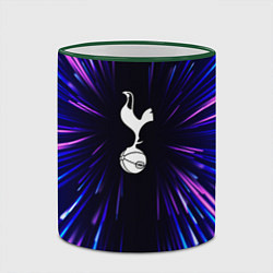 Кружка 3D Tottenham neon energy, цвет: 3D-зеленый кант — фото 2