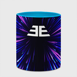 Кружка 3D Imagine Dragons neon energy, цвет: 3D-белый + небесно-голубой — фото 2