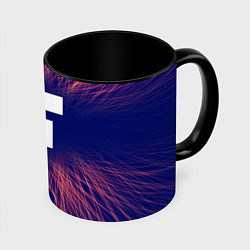 Кружка 3D Minecraft red energy, цвет: 3D-белый + черный