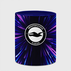 Кружка 3D Brighton neon energy, цвет: 3D-белый + синий — фото 2