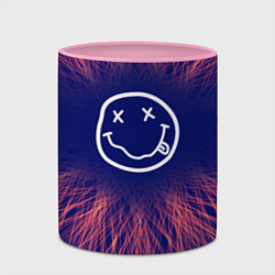 Кружка 3D Nirvana red energy, цвет: 3D-белый + розовый — фото 2